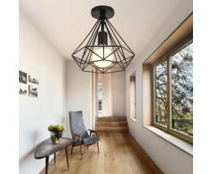 Deckenleuchte Retro Hängende Industriebeleuchtung Moderne Vintage Light Iron Coverless Dekorative