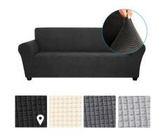 Stretch Sofabezug Anti-Rutsch Soft Couch Sofabezug Waschbar für Wohnzimmer Kinder Haustiere 3 Sitz