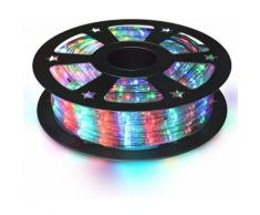 20M LED Lichterschlauch Lichtschlauch Lichterkette fuer Aussen und Innen mit 720 LEDs