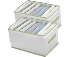 Benobby Kids - Kleiderschrank Kleidung Organizer Faltbar 7 Fächer Schlafzimmer Kleidung Organizer