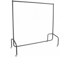Kleiderständer Kleiderwagen Wäscheständer Rollgarderobe Garderobenständer (120 x 60 x 170 cm)