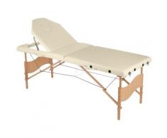 Massageliege 3 Zonen klappbar Massage Betten Massagetisch klappbar Kosmetik Bank Therapieliege