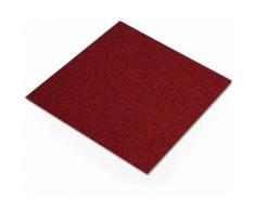Floordirekt - Teppichfliesen Jazz Farbe Rot - Rot