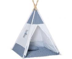 Tipi Zelt Spielzelt Kinderzelt mit Kissenmatratze Kinderzimmer Teepee Indianerzelt Outdoor Indoor