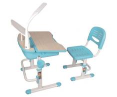 Kinderschreibtisch Verstellbar mit Stuhl Comfortline 201 Mehrfarbig - Vipack