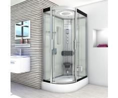 AcquaVapore DTP8060-7003L Dusche Dampfdusche Duschtempel Duschkabine -Th. 120x80 11338 --> JA mit