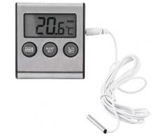 Kühlschrankthermometer, digitaler LCD-Thermometermonitor mit Sonde 50 °C bis 70 °C
