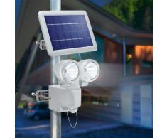Solar LED Wandstrahler DuoPower II Wandleuchte Solarstrahler, esotec 102418