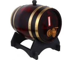 3L Whisky Barrel Dispenser Vintage Holz Eichenholz Wein Home Whisky Barrel Barrel Dekanter