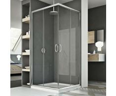 Junior Duschkabine 72x70 CM H185 Klarglas