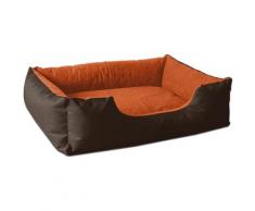 ® Hundebett LUPI, Hundesofa aus Cordura, Microfaser-Velours, waschbares Hundebett mit Rand,