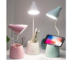 Schreibtischlampe, led Tischlampe 3 Leuchtmodi und Touchsensor, Schreibtischlampe 360° drehbar mit