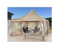 Quick-star - Ersatzdach 4x4m für Lounge Pavillon Sahara Sand