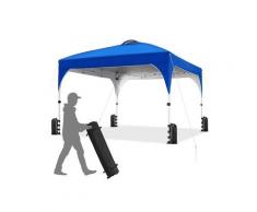 Yaheetech - Pavillon 3x3m Partyzelt Pop-up Faltpavillon One Push Gartenzelt Zelt mit Tragetasche