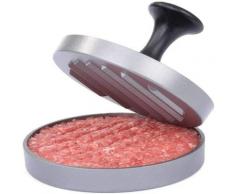 Edelstahl-Burgerpresse Griff Patty Presse Fleischpresse, 10,5cm