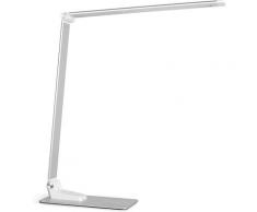 Bamny - 12W Schreibtischlampe led Dimmbar Büro Tischlampe 5 Farb- und 6 Helligkeitsstufen