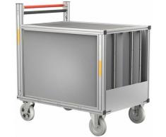 Günzburger Rettungstechnik Rollcontainer 1200x800mm Schlauch gerollt / gebuchtet