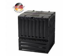 Garantia Eco King Komposter 600 Liter, schwarz