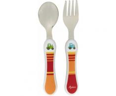 Sigikid,h.scharrer&koch Gmbh&co.kg - sigikid Besteck Traktor, 2-tlg, Kinderbesteck, Besteck-Set,