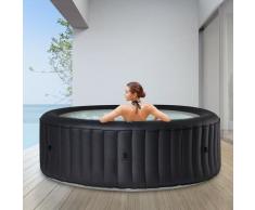 Mspa - 6 Personen Whirlpool aufblasbar Rimba Outdoor Garten Massage Pool rund 2022