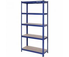 Lagerregal 180 x 90 x 40cm pulverbeschichtet glatte Oberfläche TÜV Rheinland max. statische