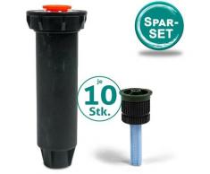 SET> 10x Rain Bird Versenkregner Typ 1804 inkl. Düsen Typ 8-VAN