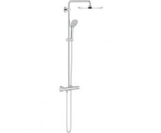 Duschsystem Euphoria 31026075 mit Thermostatbatterie chrom - Grohe