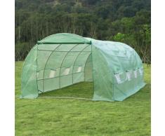 Outsunny® Foliengewächshaus 6x3x2m Pflanzenhaus