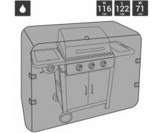 Bentley - Universal-Abdeckplane für Gasgrill mit 3 Brennern - Polyester-Canvas