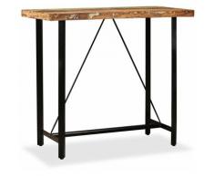 Asupermall - Bartisch Altholz Massiv 120 x 60 x 107 cm