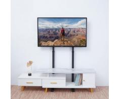 Tv Ständer Standfuss höhenverstellbar für 32"-65"VESA 600x400mm bis Max 40kg - Unho