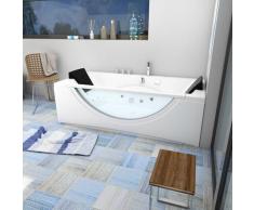 Whirlpool Pool Badewanne Eckwanne Wanne A1821N-C-ALL 180x90cm Reinigungsfunktion -16039- ohne Radio