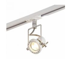 1-Phasen-LED-Schienensystem Arika, 5-fl., weiß