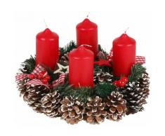 Adventskranz mit Kerzenhalter Weihnachtsgesteck Adventsgesteck Weihnachtsdeko
