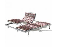 Doppelter Lattenrost elektrisch verstellbar 2x 90x200 cm Star