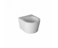 WAND-WC SENZABRIDA® globo FORTY3 43.36 FOS06 | Weiß Matt - Globo BO