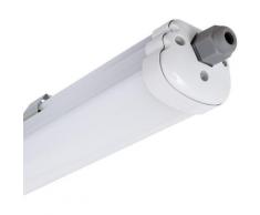 Feuchtraum Wannenleuchte LED 48W 1500mm IP 65 Slim Kaltes Weiß 6000K - 6500K - Kaltes Weiß 6000K