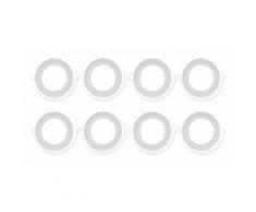 8er Set LED Einbauleuchten zur Wand-oder Deckenmontage
