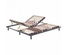 Praktisches Lattenrost Set manuell verstellbar 2x 90x200 cm Moon