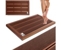 ® Premium Bodenelement für Solardusche Gartendusche Anti Rutsch - 101 x 63 x 5,5 cm | Bodenplatte