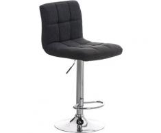 Barhocker Peru Stoff-dunkelgrau