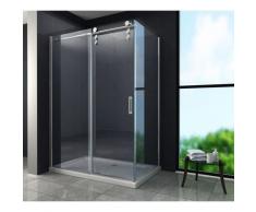 Glasdeals - Duschkabine LARGOS 150 x 90 x 195 cm - Klarglas