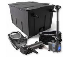 SunSun 1-Kammer Filter Set 60000l 18W UVC Teich Klärer NEO8000 70W Pumpe Schlauch Springbrunnen