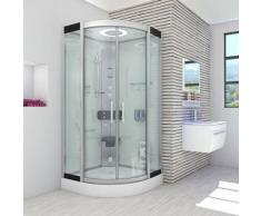 AcquaVapore DTP8046-0000 Fertigdusche in 80x80cm -12106- mit Easyclean Scheibenversiegelung