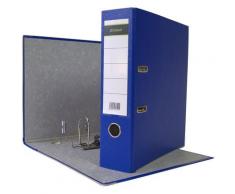 160 x Ordner A4 8 cm PP Kunststoff Blau Aktenordner Briefordner Breit 80 mm