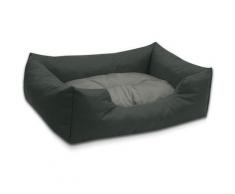 BedDog® Hundebett MIMI, Hundesofa aus Cordura, Microfaser-Velours, waschbares Hundebett vier-eckig