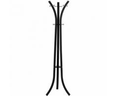 Metall Garderobenständer Kleiderständer 176cm hoch schwarz - Edel und sehr Stabil RCR01B