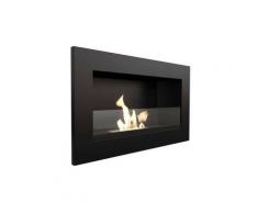 Kratki - Bio Ethanol Kamin golf schwarz Wandkamn Deko Bioethanol Wand Design Kamin Golf-Schwarz