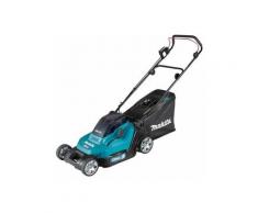 Makita Akku Rasenmäher DLM432PT2 + 2x5,0Ah + Doppelladegerät 36V