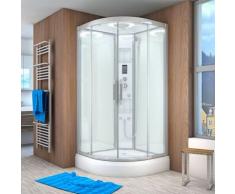 AcquaVapore QUICK26-0006 Dusche Dampfdusche Komplette Duschkabine 80x80 10066 --> JA mit 2K